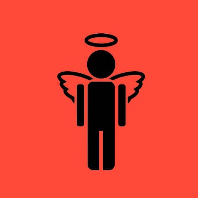 Red Angel Silhouette Links In-State Angels Product Full-Client Assessment