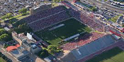 University of New Mexico Albuquerque UNM Campus Football Lobos Stadium Packed