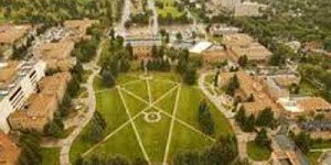 University of Wyoming Laramie UW Campus Overlooking Quad