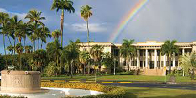 University of Hawaii-Manoa Campus Rainbow Quad
