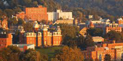 West Virginia University-Morgantown Campus On Green Hill